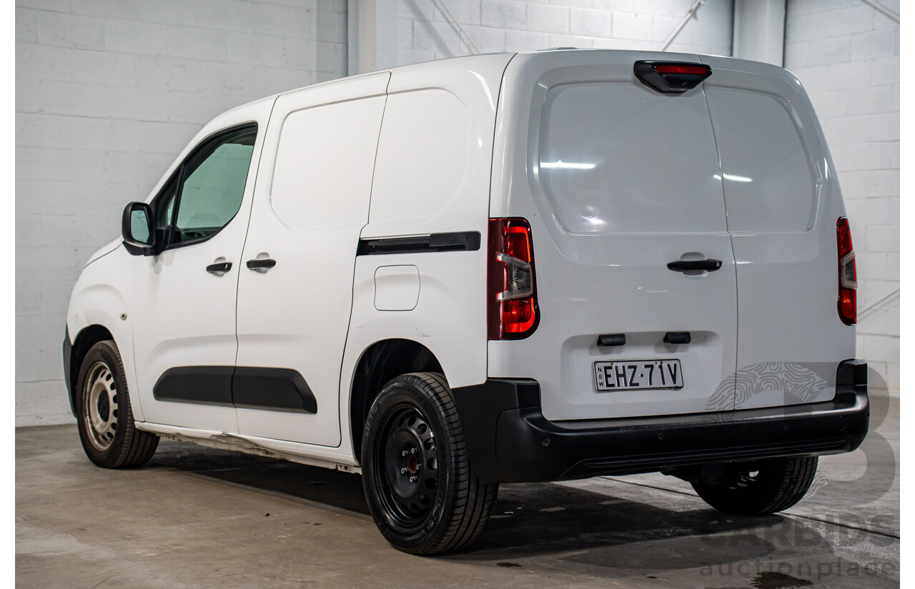 08/2020 Peugeot Partner 110 THP SWB (FWD) KP MY20 3d Van Bianca White Turbo 1.2L