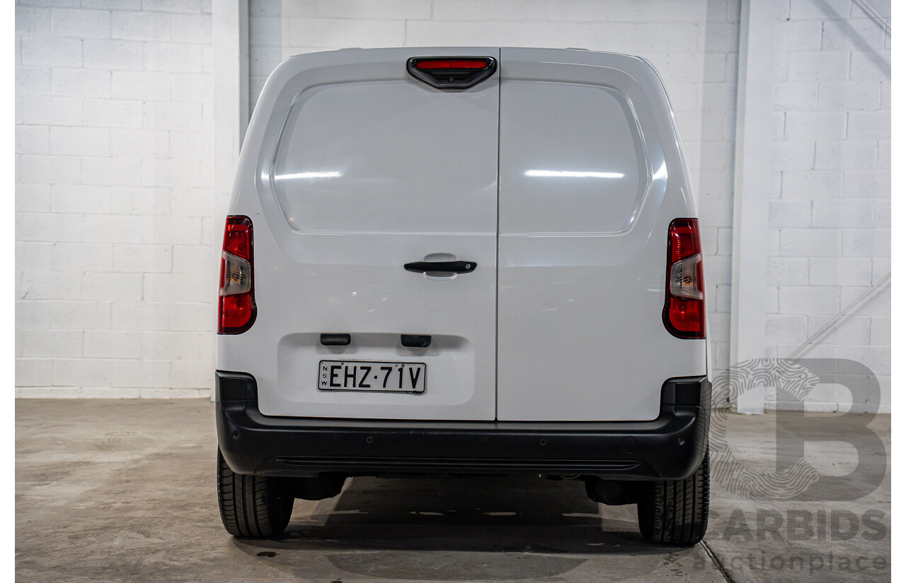 08/2020 Peugeot Partner 110 THP SWB (FWD) KP MY20 3d Van Bianca White Turbo 1.2L