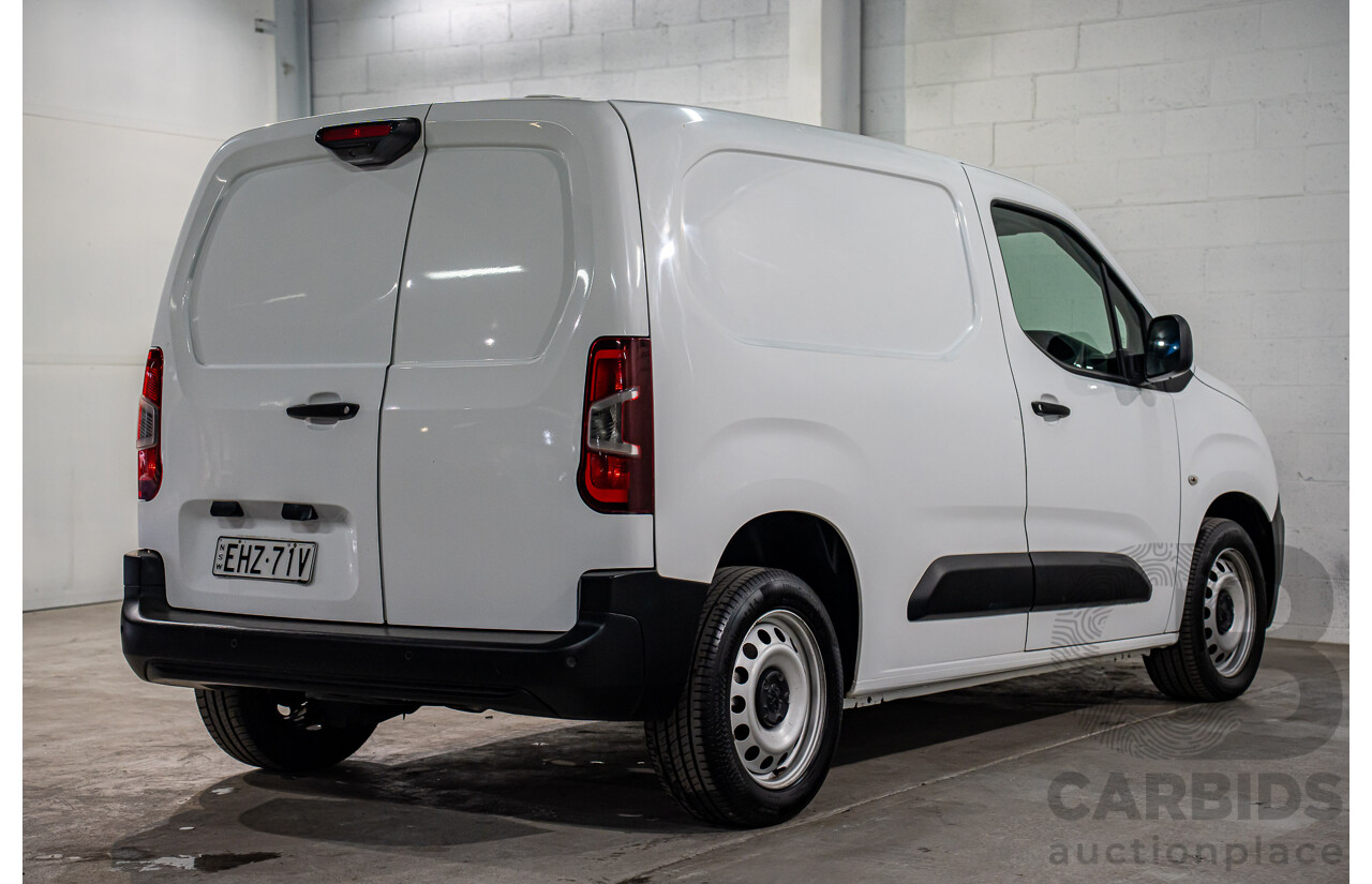 08/2020 Peugeot Partner 110 THP SWB (FWD) KP MY20 3d Van Bianca White Turbo 1.2L