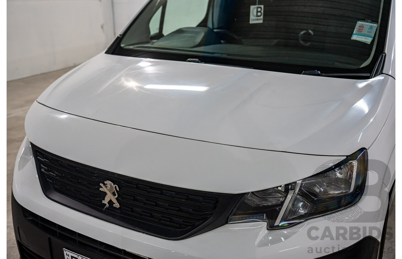 08/2020 Peugeot Partner 110 THP SWB (FWD) KP MY20 3d Van Bianca White Turbo 1.2L