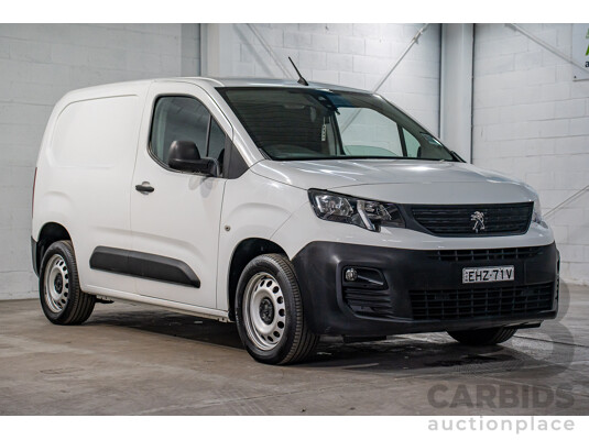 08/2020 Peugeot Partner 110 THP SWB (FWD) KP MY20 3d Van Bianca White Turbo 1.2L