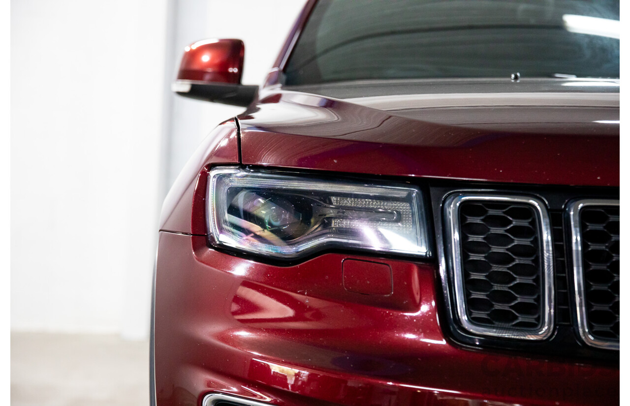 02/2018 Jeep Grand Cherokee Laredo (4x4) WK MY18 4d Wagon Velvet Red Pearl Turbo Diesel V6 3.0L