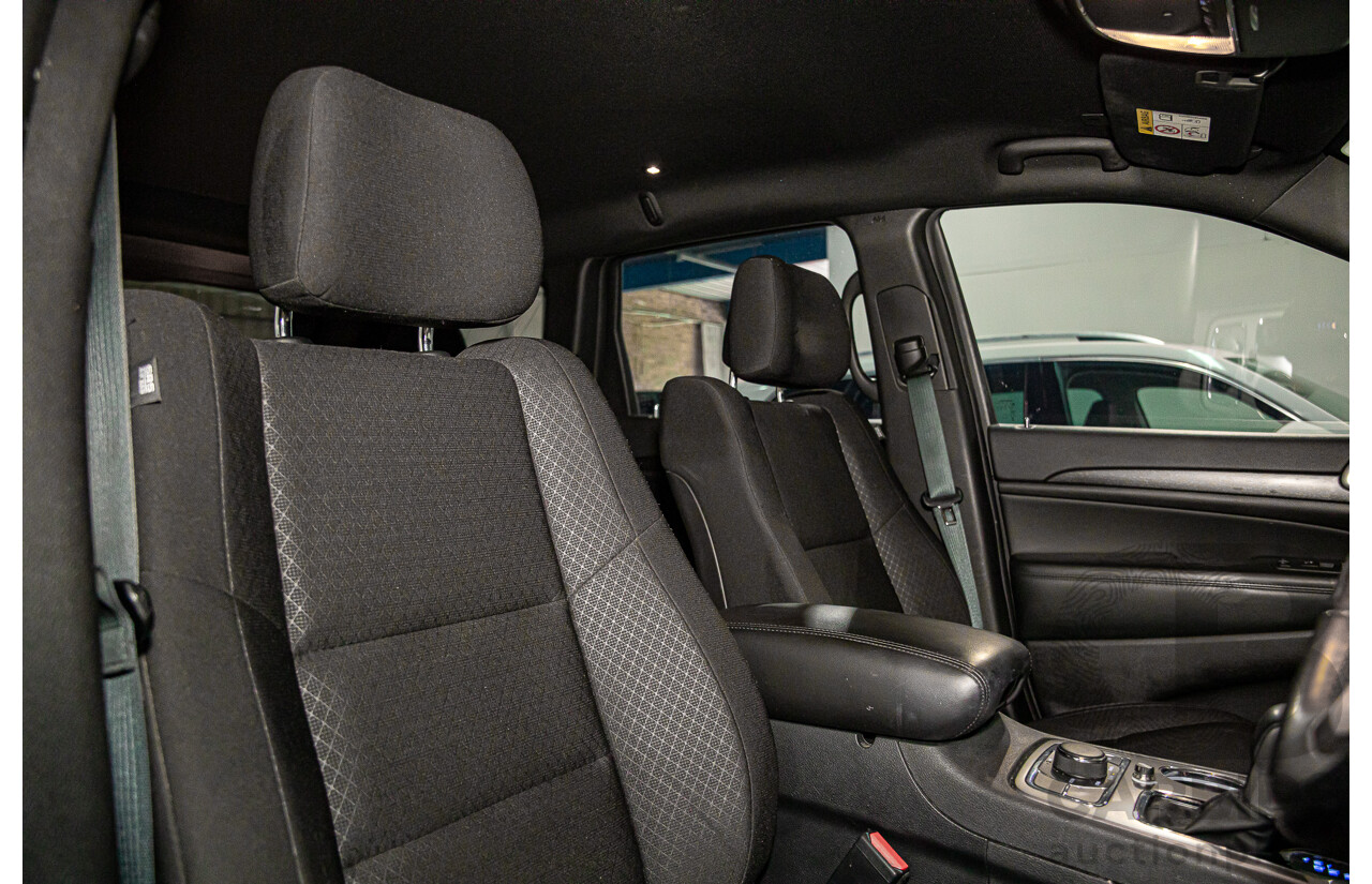 02/2018 Jeep Grand Cherokee Laredo (4x4) WK MY18 4d Wagon Velvet Red Pearl Turbo Diesel V6 3.0L