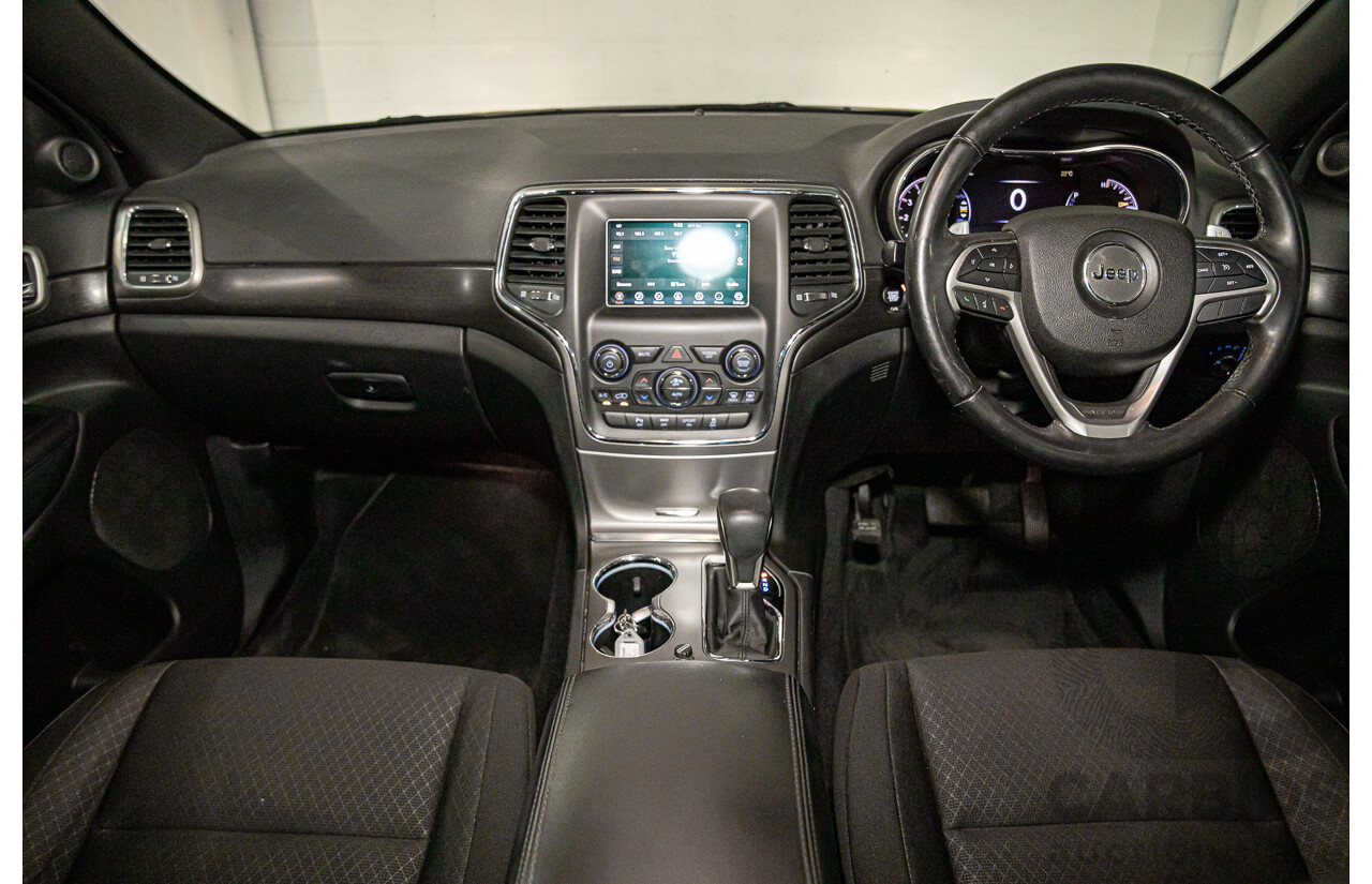 02/2018 Jeep Grand Cherokee Laredo (4x4) WK MY18 4d Wagon Velvet Red Pearl Turbo Diesel V6 3.0L