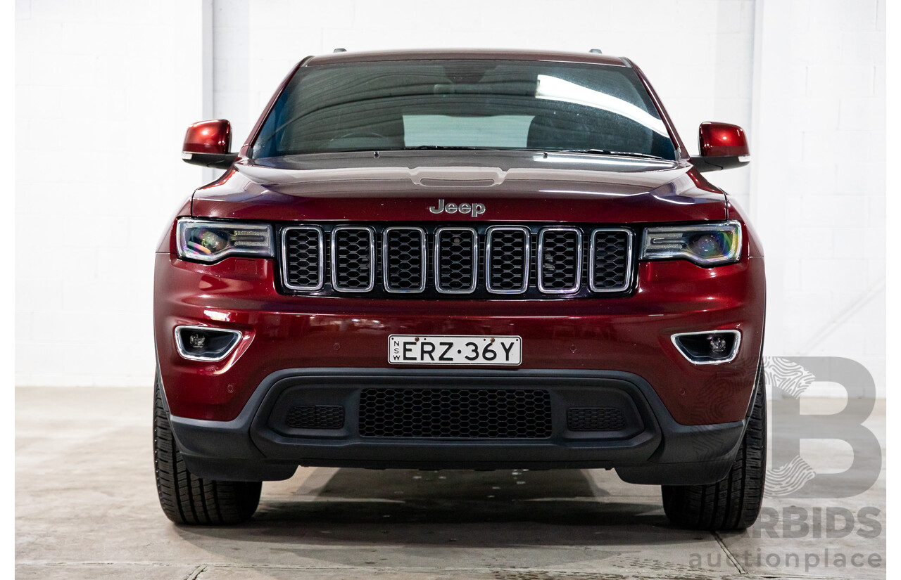 02/2018 Jeep Grand Cherokee Laredo (4x4) WK MY18 4d Wagon Velvet Red Pearl Turbo Diesel V6 3.0L