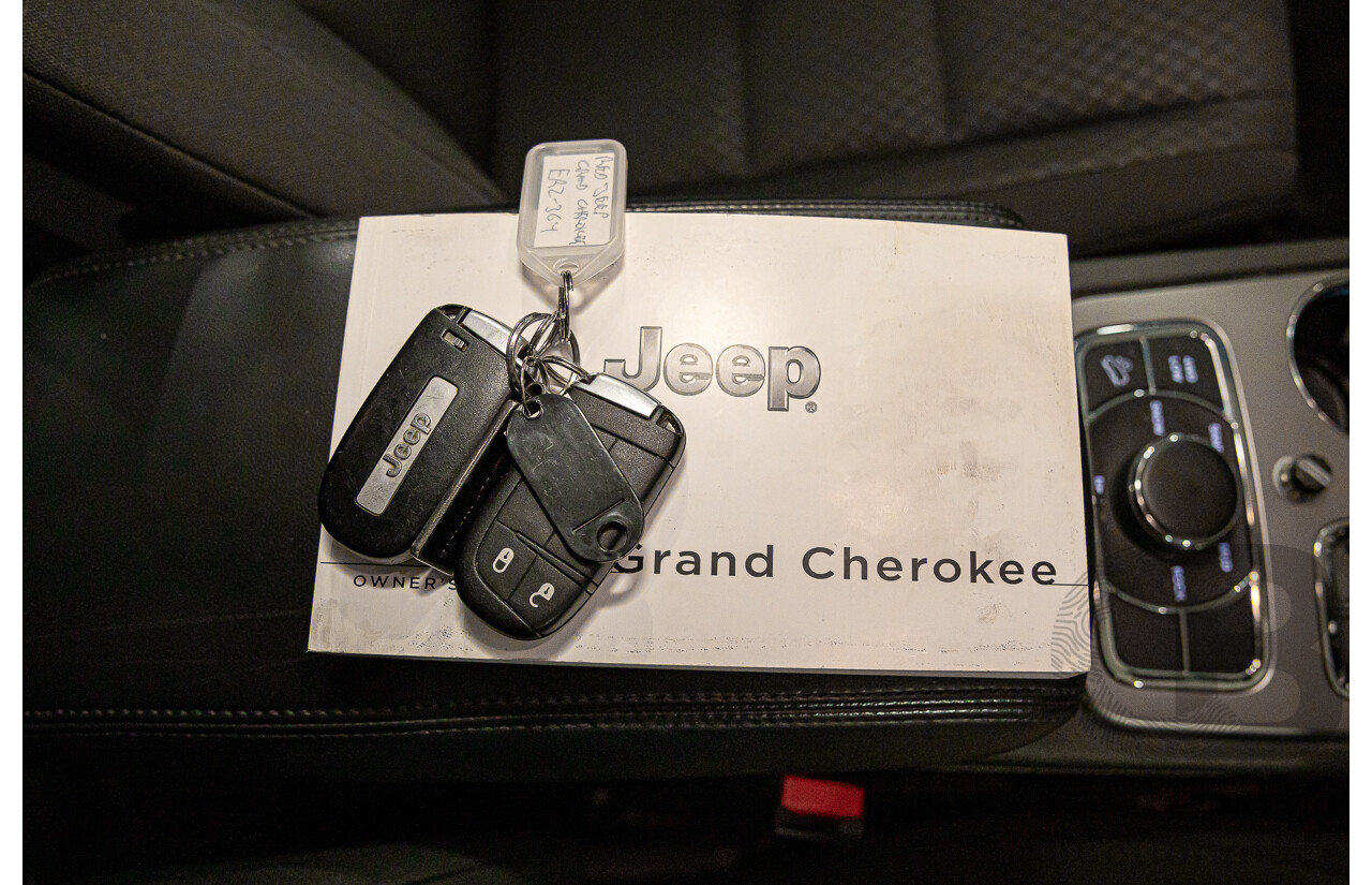 02/2018 Jeep Grand Cherokee Laredo (4x4) WK MY18 4d Wagon Velvet Red Pearl Turbo Diesel V6 3.0L