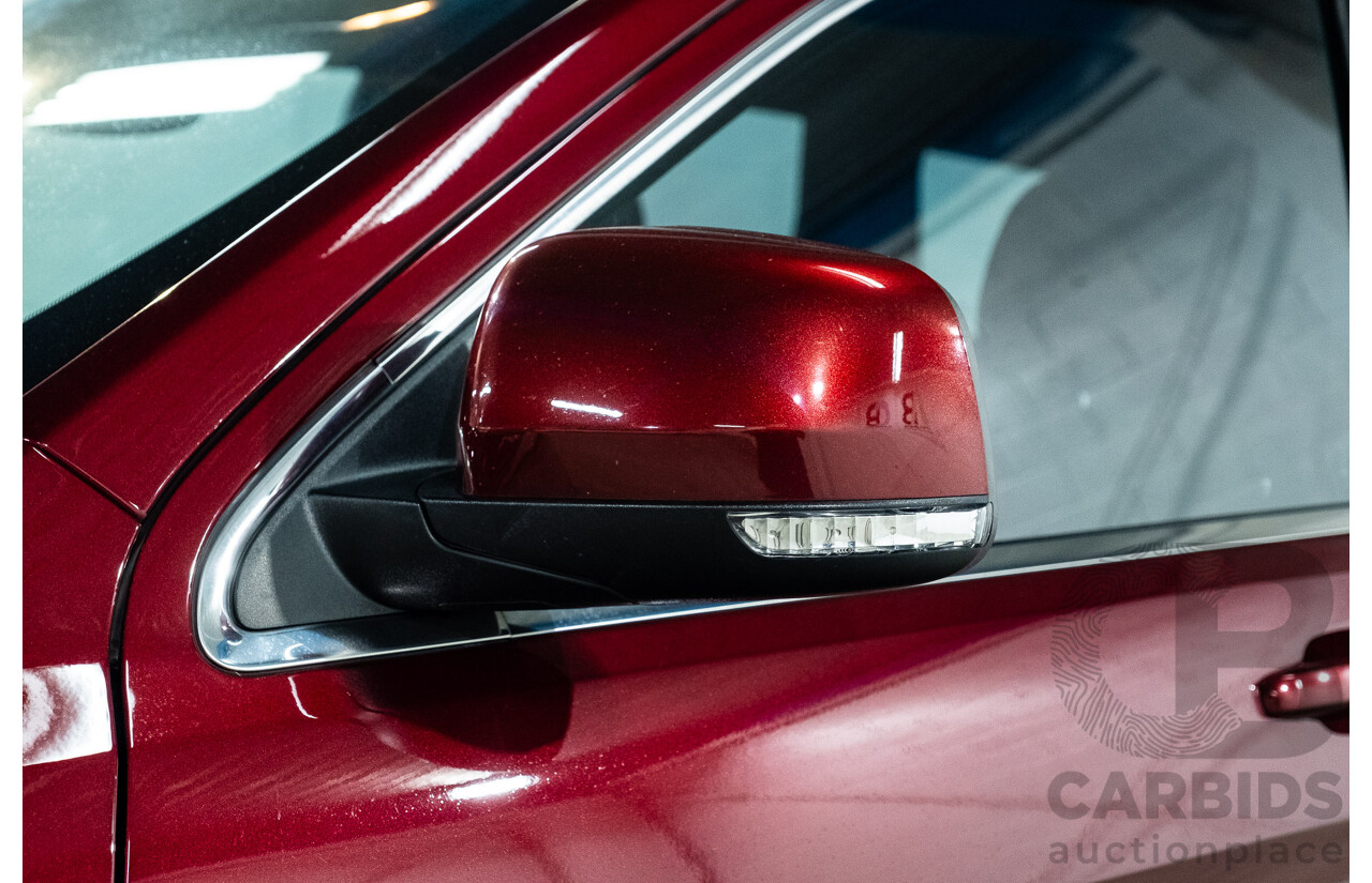 02/2018 Jeep Grand Cherokee Laredo (4x4) WK MY18 4d Wagon Velvet Red Pearl Turbo Diesel V6 3.0L