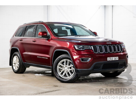 02/2018 Jeep Grand Cherokee Laredo (4x4) WK MY18 4d Wagon Velvet Red Pearl Turbo Diesel V6 3.0L