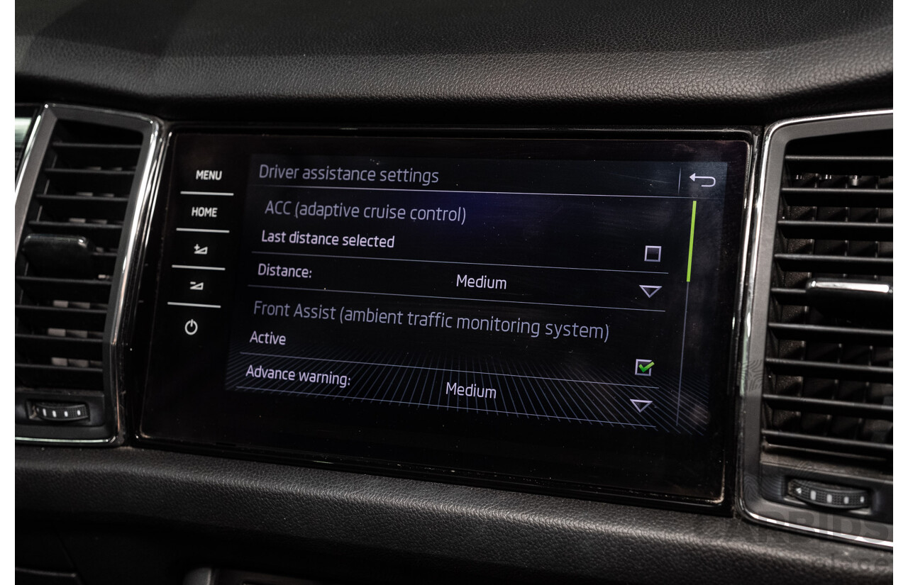 10/2017 Skoda Kodiaq 132 TSI (4x4) NS MY18 4d Wagon Candy White Turbo 2.0L - 7 Seater