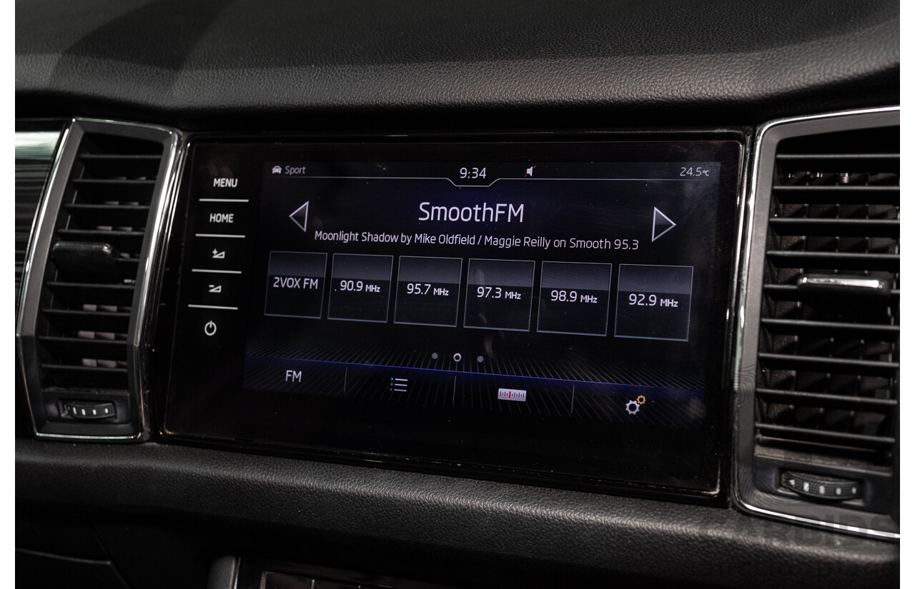 10/2017 Skoda Kodiaq 132 TSI (4x4) NS MY18 4d Wagon Candy White Turbo 2.0L - 7 Seater