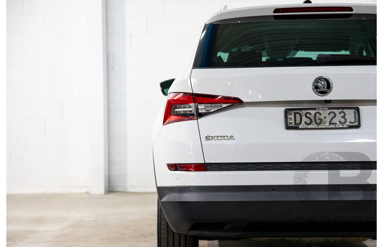 10/2017 Skoda Kodiaq 132 TSI (4x4) NS MY18 4d Wagon Candy White Turbo 2.0L - 7 Seater