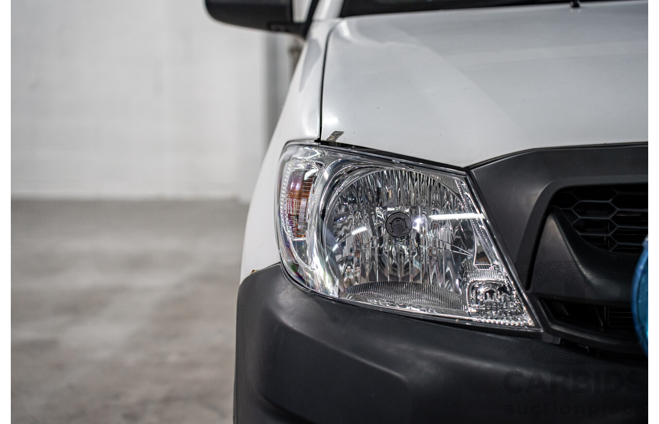 7/2009 Toyota Hilux Workmate TGN16R 08 Upgrade C/Chas White 2.7L