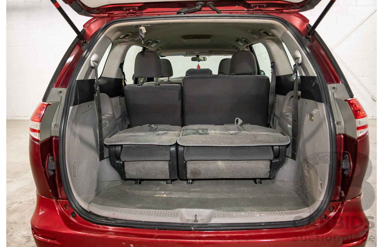 4/2008 Toyota Tarago GLi ACR50R 4d Wagon Merlot Red Mica 2.4L