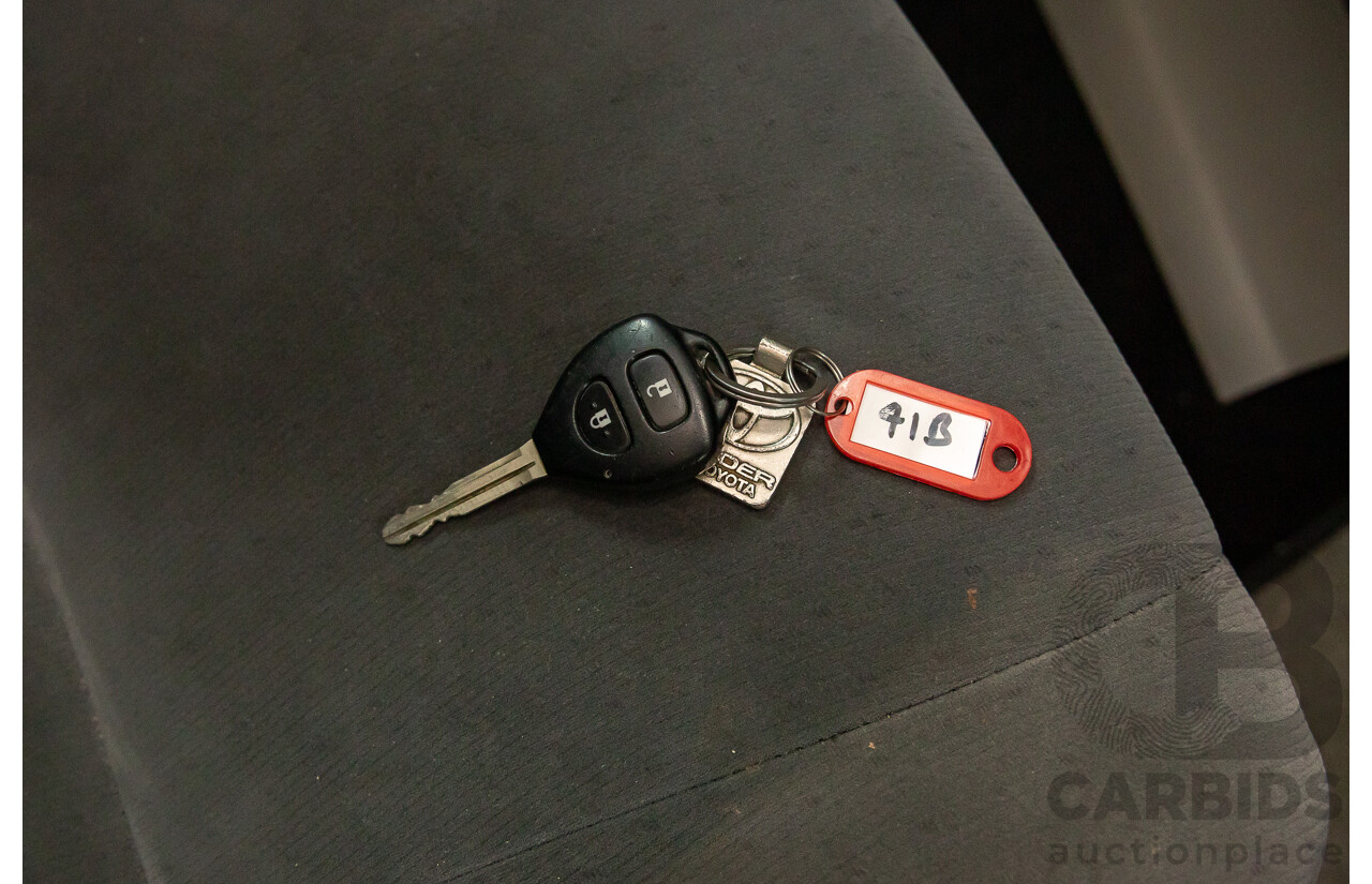 4/2008 Toyota Tarago GLi ACR50R 4d Wagon Merlot Red Mica 2.4L