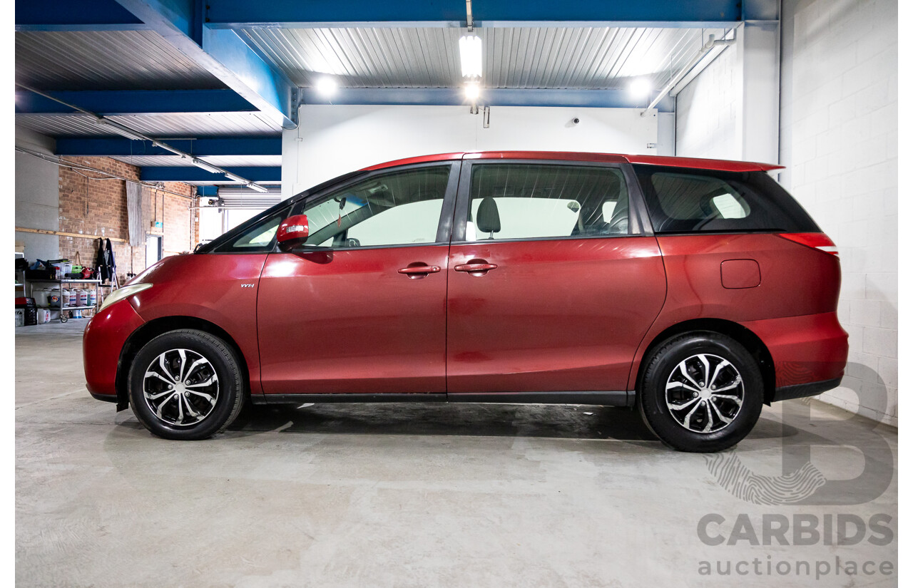 4/2008 Toyota Tarago GLi ACR50R 4d Wagon Merlot Red Mica 2.4L