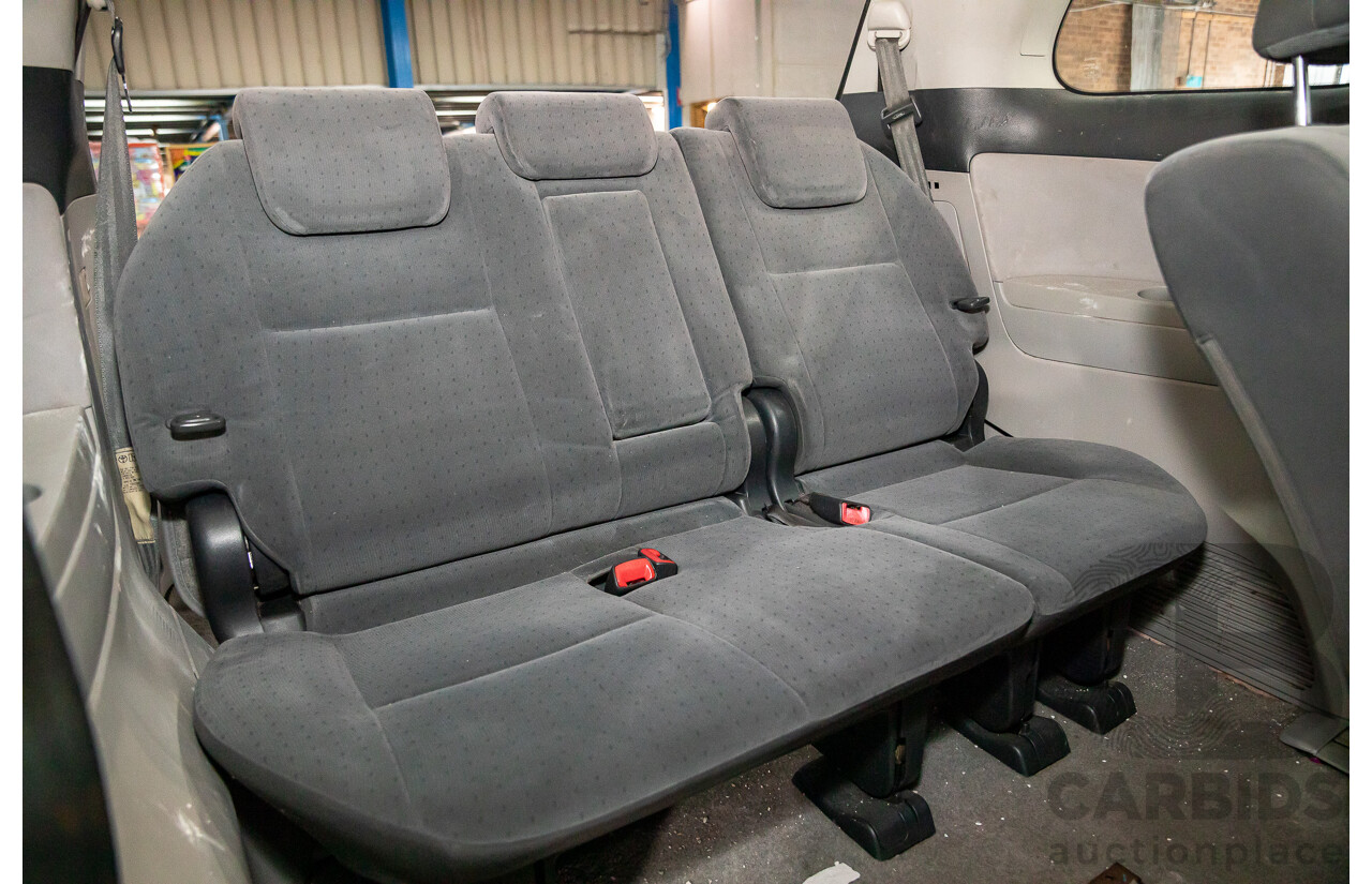 4/2008 Toyota Tarago GLi ACR50R 4d Wagon Merlot Red Mica 2.4L