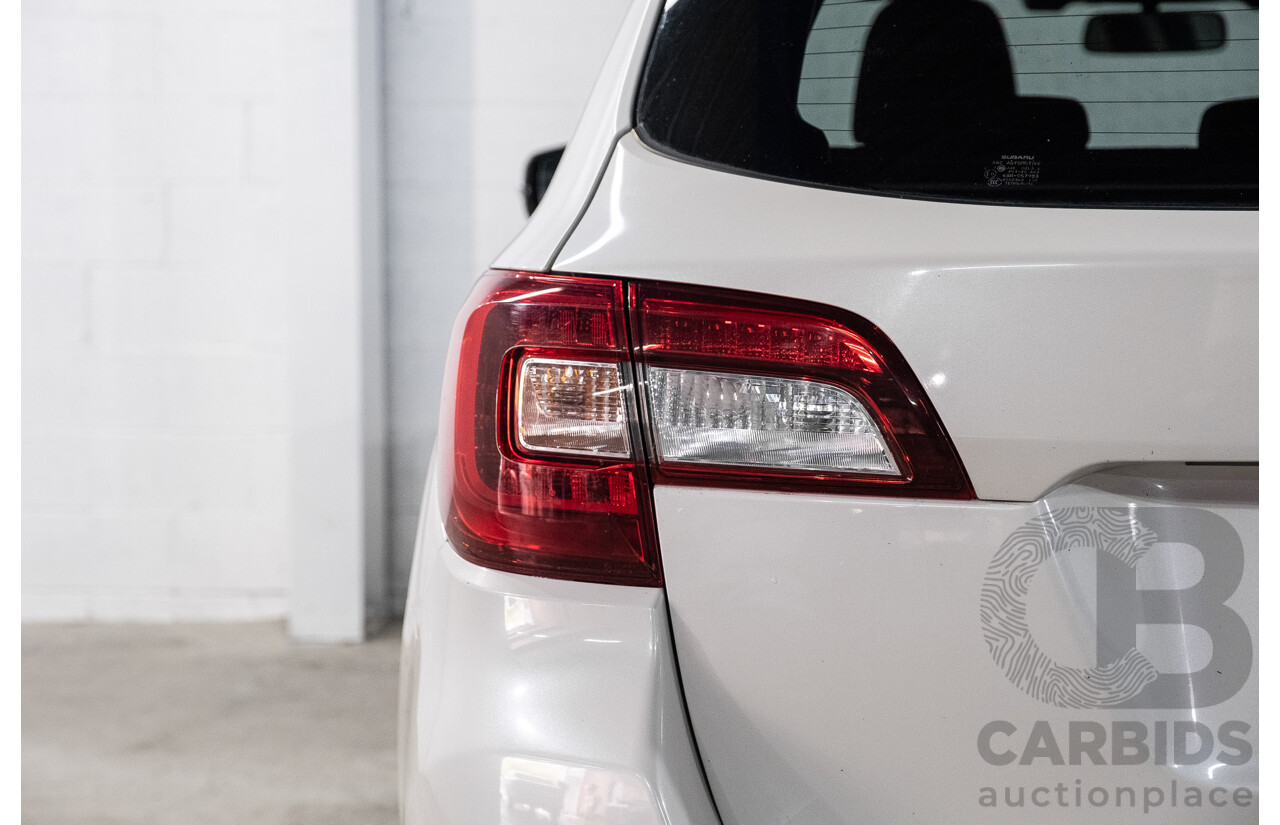 01/2019 Subaru Outback 2.0D (AWD) MY19 4d Wagon Crystal White Pearl Turbo Diesel 2.0L