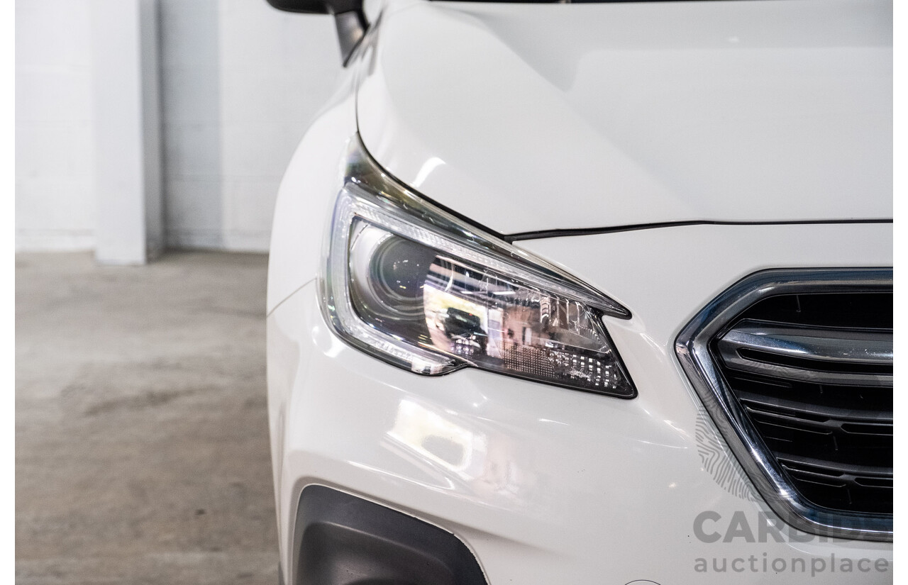 01/2019 Subaru Outback 2.0D (AWD) MY19 4d Wagon Crystal White Pearl Turbo Diesel 2.0L