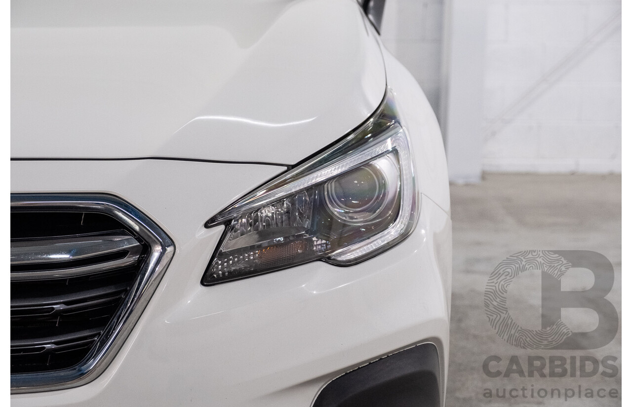 01/2019 Subaru Outback 2.0D (AWD) MY19 4d Wagon Crystal White Pearl Turbo Diesel 2.0L