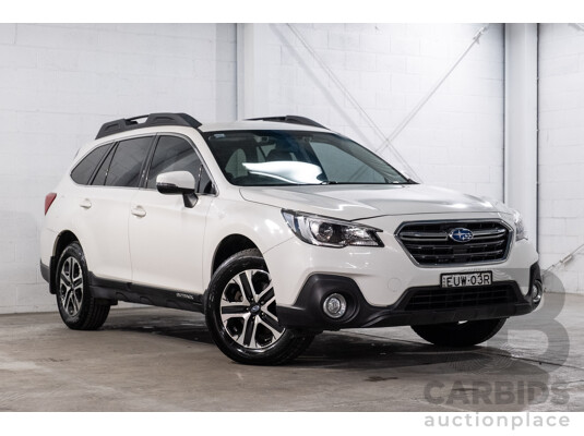 01/2019 Subaru Outback 2.0D (AWD) MY19 4d Wagon Crystal White Pearl Turbo Diesel 2.0L