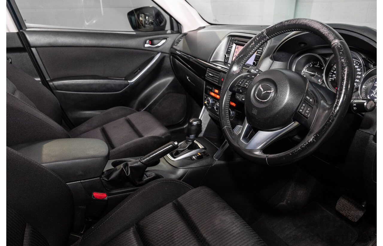 8/2014 Mazda Cx-5 Maxx Sport (4x4) MY13 Upgrade 4d Wagon Reflex Blue Mica Turbo Diesel 2.2L