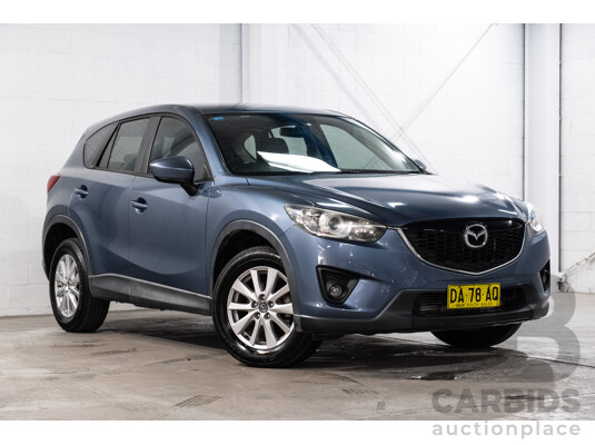 8/2014 Mazda Cx-5 Maxx Sport (4x4) MY13 Upgrade 4d Wagon Reflex Blue Mica Turbo Diesel 2.2L