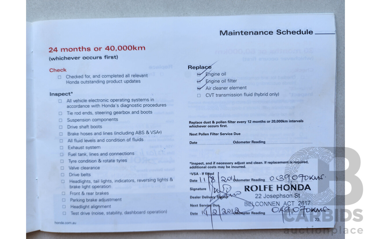 6/2008 Honda Civic VTi MY07 4d Sedan White 1.8L