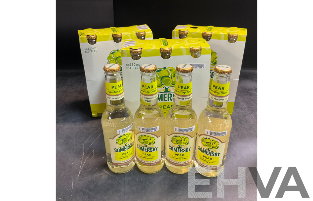 Somersby Pear Cider - Total of 22 Bottles