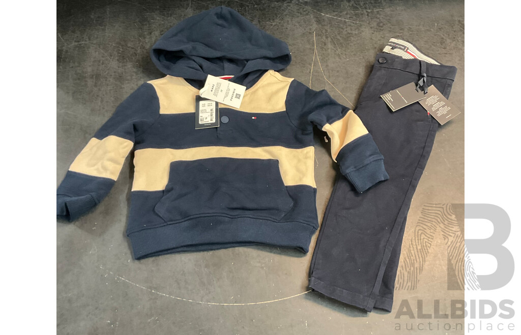 Tommy Hilfiger Kids Size 3 Hoodies & Pants - Total ORP $ 249
