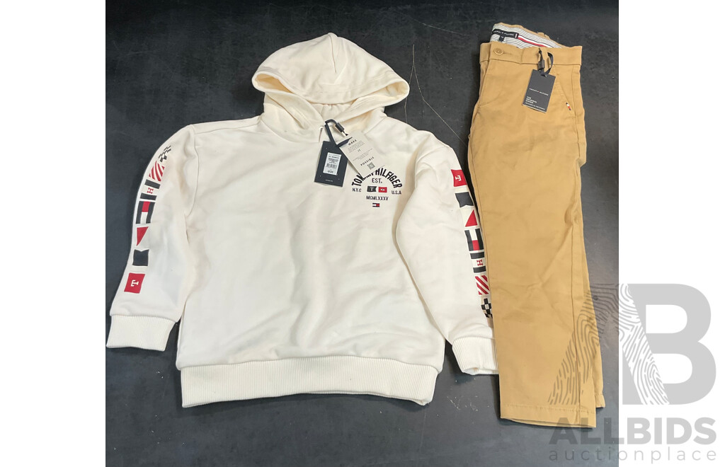 Tommy Hilfiger Kids Size 6 Hoodies & Pants - Total ORP $ 209