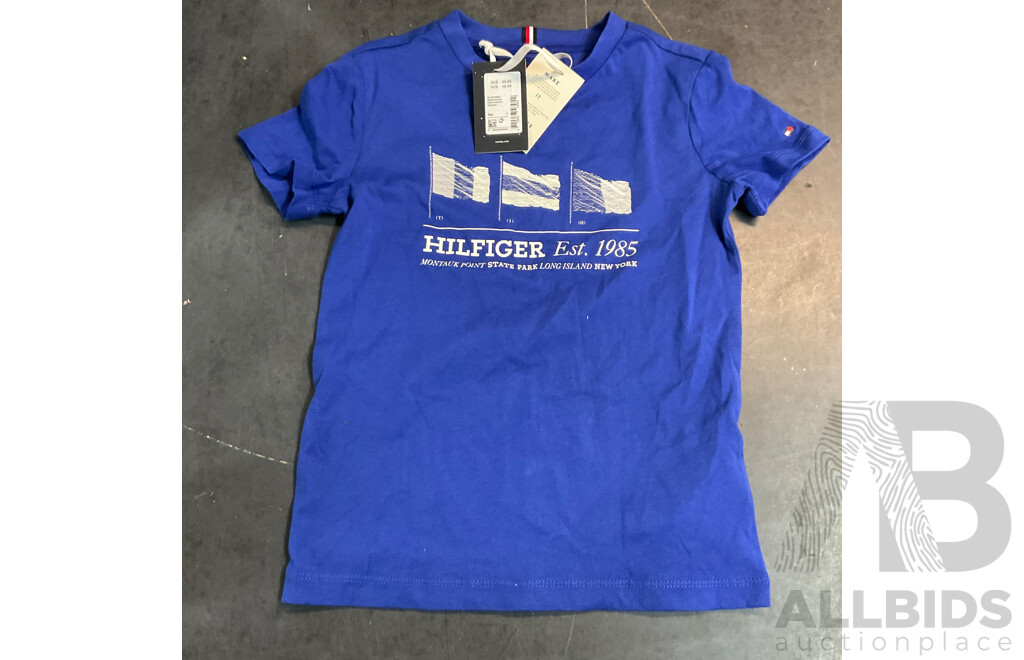 Tommy Hilfiger Kids Size 7/8 Sweater & T-shirt - Lot of 3 - Total ORP $ 268.90