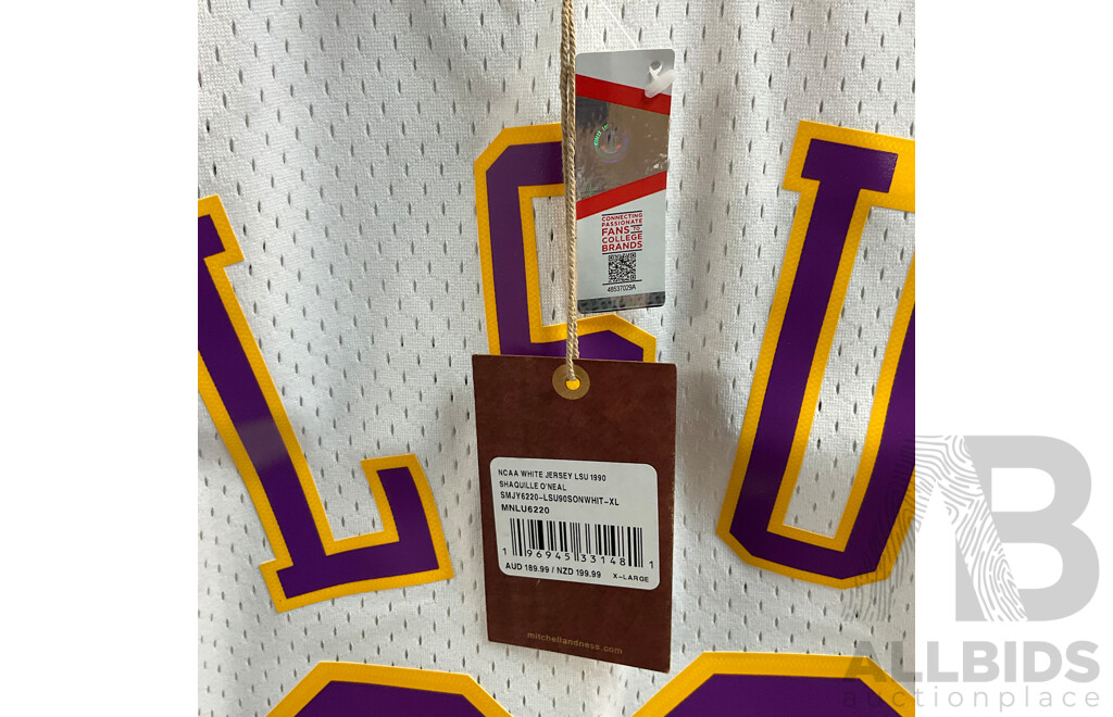 Mitchell & Ness LSU O'Neal 33 Jersey - ORP$189.99