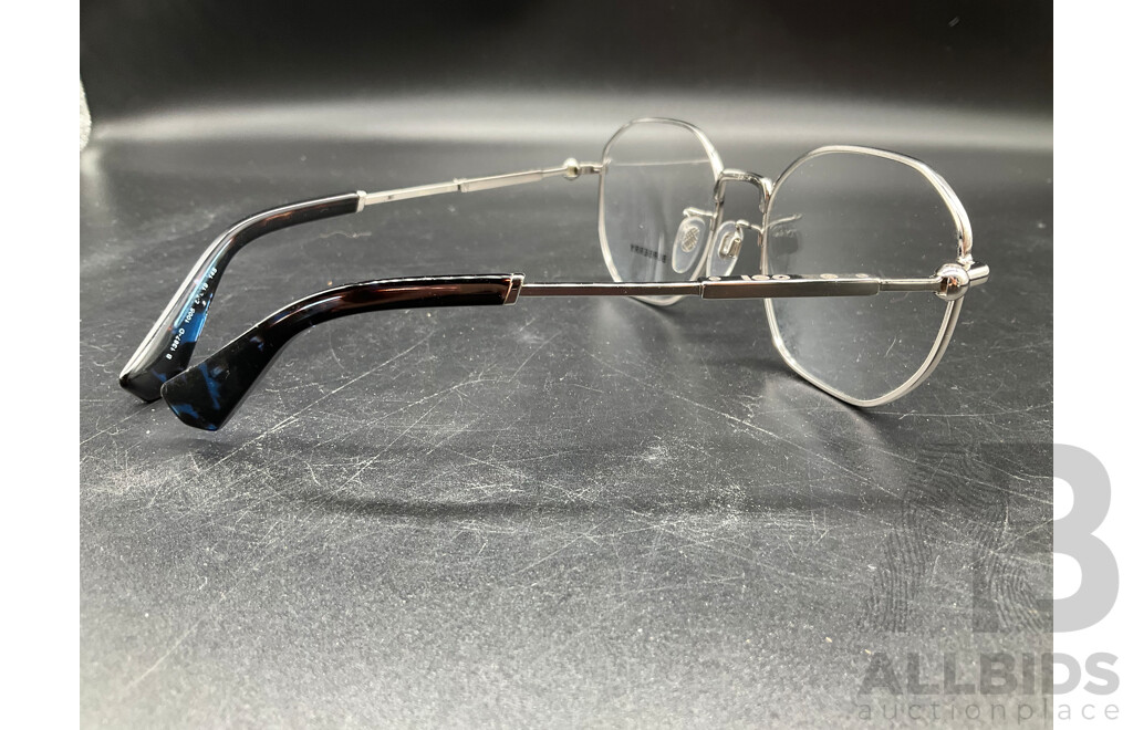 Silver Frame Eyeglasses Branded BURBERRY