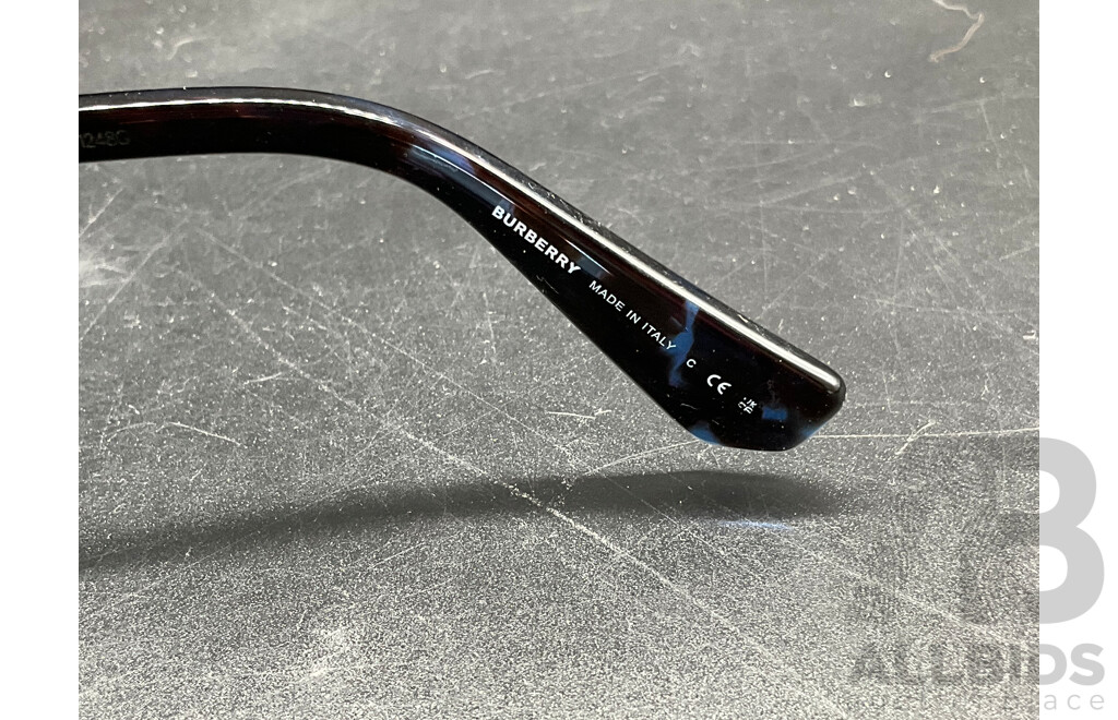 Silver Frame Eyeglasses Branded BURBERRY