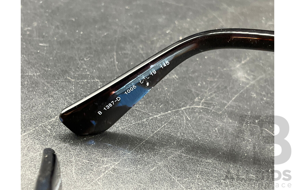 Silver Frame Eyeglasses Branded BURBERRY