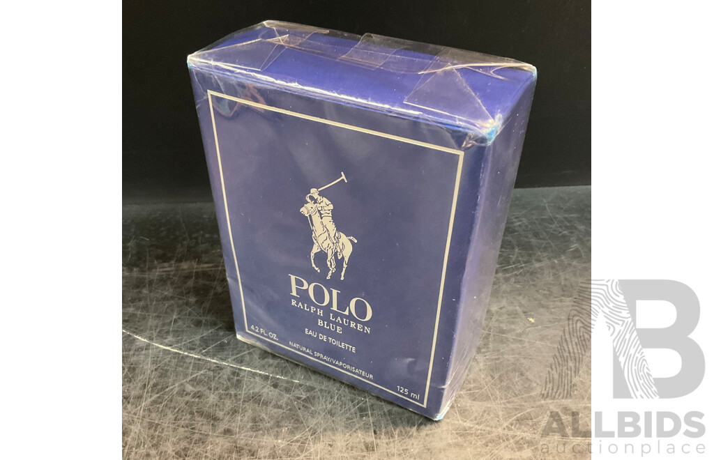 POLO Ralph Lauren Blue Eau De Toilette Spary 125ml - ORP $190