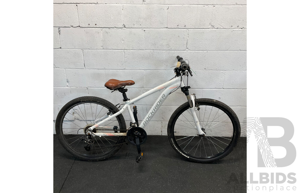 Rockrider White Bike