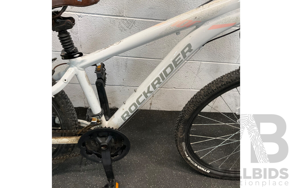 Rockrider White Bike
