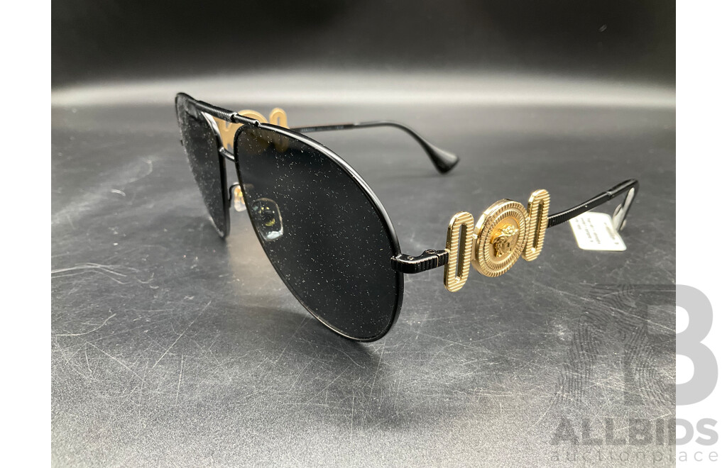 Black Sunglasses Branded Versace