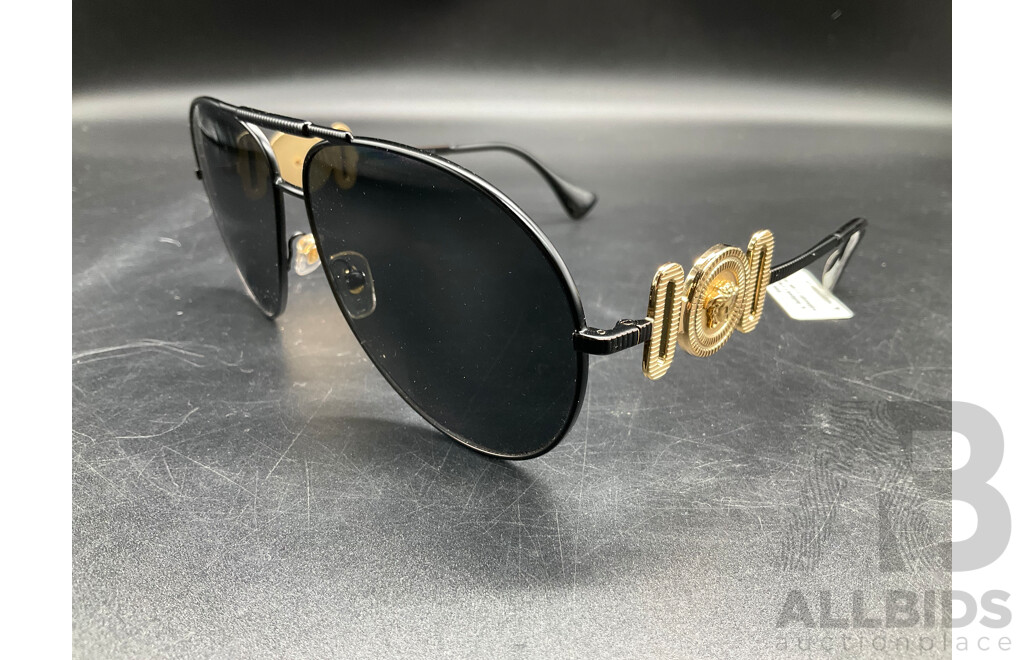Black Sunglasses Branded Versace