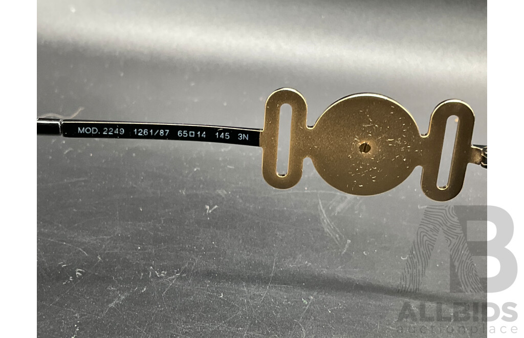 Black Sunglasses Branded Versace