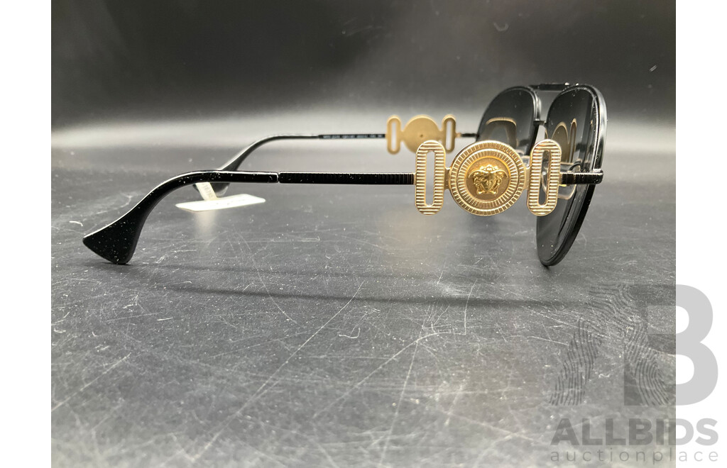 Black Sunglasses Branded Versace