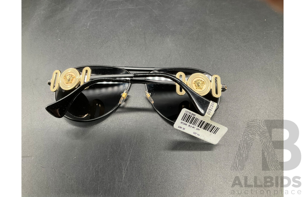 Black Sunglasses Branded Versace