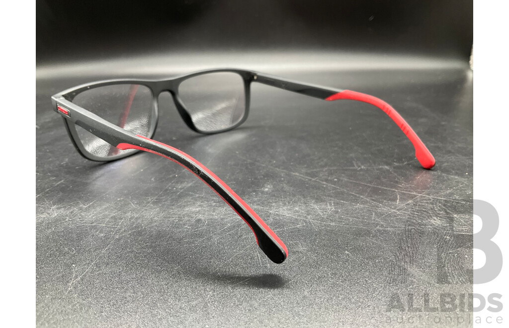 Matte Black Eyeglasses Branded Carrera