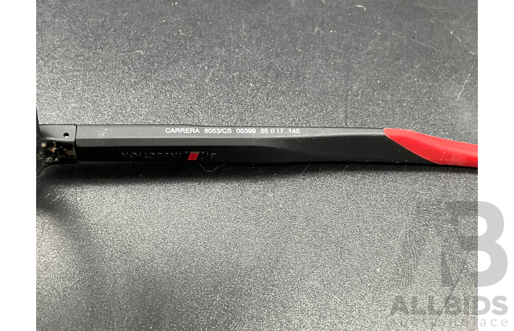 Matte Black Eyeglasses Branded Carrera