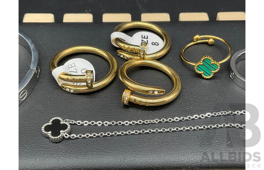 Assorted Costume Jewellery - Lot of 9