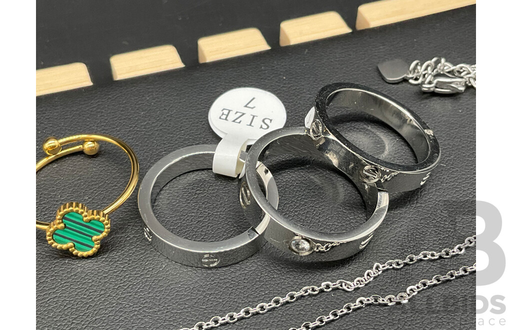 Assorted Costume Jewellery - Lot of 9