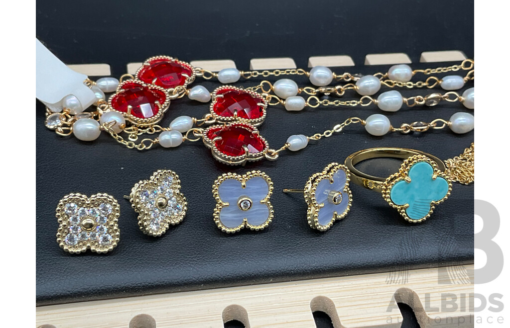 Assorted Costume Jewellery - Lot of 9