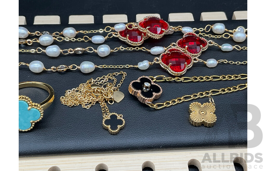 Assorted Costume Jewellery - Lot of 9