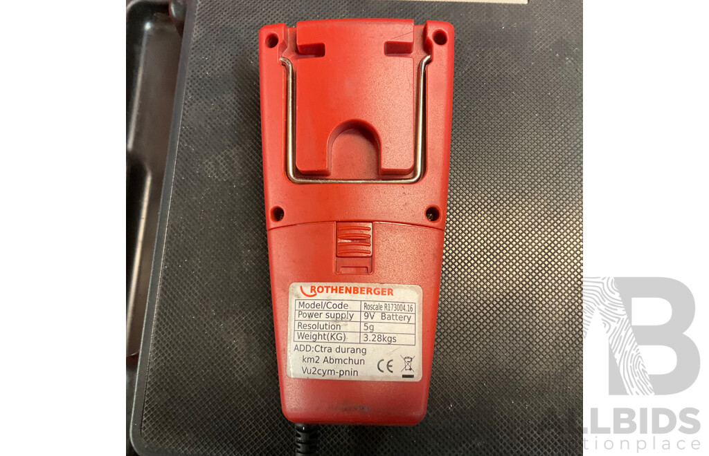 Rothenberger ROSCALE 120 Digital Scale